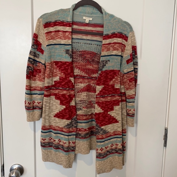 Women’s Sonoma Multi Color Size Medium Cardigan